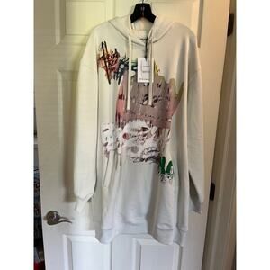 100% Authentic Coach Mint x Serf Hoodie Dress CL325 Size L